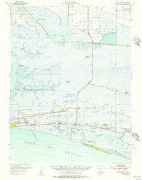 Sweet Lake Louisiana Historical topographic map, 1:62500 scale, 15 X 15 Minute, Year 1955