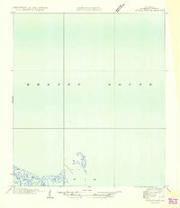 Taylor Pass Louisiana Historical topographic map, 1:31680 scale, 7.5 X 7.5 Minute, Year 1954