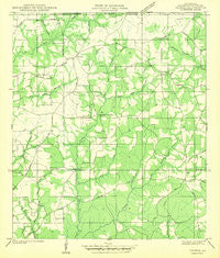 Thomas Louisiana Historical topographic map, 1:31680 scale, 7.5 X 7.5 Minute, Year 1942