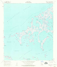 Three Mile Bay Louisiana Historical topographic map, 1:24000 scale, 7.5 X 7.5 Minute, Year 1955
