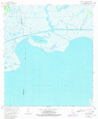 Tigre Lagoon Louisiana Historical topographic map, 1:24000 scale, 7.5 X 7.5 Minute, Year 1963