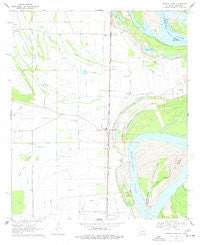 Transylvania Louisiana Historical topographic map, 1:24000 scale, 7.5 X 7.5 Minute, Year 1970
