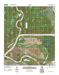 Turnbull Island Louisiana Historical topographic map, 1:24000 scale, 7.5 X 7.5 Minute, Year 2012