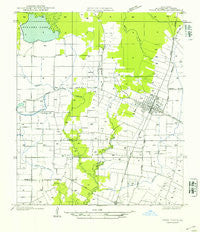 Ville Platte Louisiana Historical topographic map, 1:31680 scale, 7.5 X 7.5 Minute, Year 1947