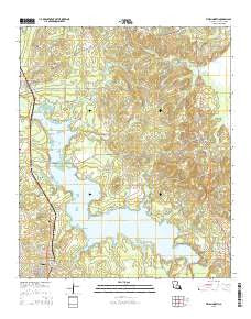 Vivian North Louisiana Current topographic map, 1:24000 scale, 7.5 X 7.5 Minute, Year 2015
