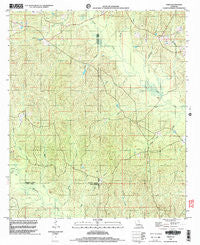 Vixen Louisiana Historical topographic map, 1:24000 scale, 7.5 X 7.5 Minute, Year 1998