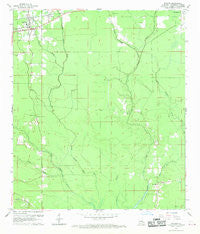 Walker Louisiana Historical topographic map, 1:24000 scale, 7.5 X 7.5 Minute, Year 1962