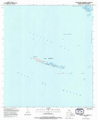 Western Isles Dernieres Louisiana Historical topographic map, 1:24000 scale, 7.5 X 7.5 Minute, Year 1994