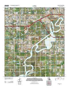 Westlake Louisiana Historical topographic map, 1:24000 scale, 7.5 X 7.5 Minute, Year 2012