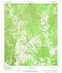 Weyanoke Louisiana Historical topographic map, 1:24000 scale, 7.5 X 7.5 Minute, Year 1965