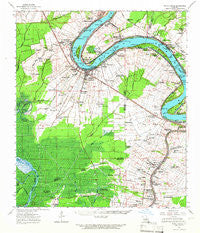White Castle Louisiana Historical topographic map, 1:62500 scale, 15 X 15 Minute, Year 1963