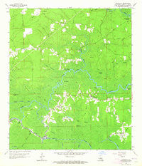 Whitehall Louisiana Historical topographic map, 1:24000 scale, 7.5 X 7.5 Minute, Year 1963