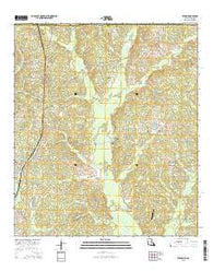Wilson Louisiana Current topographic map, 1:24000 scale, 7.5 X 7.5 Minute, Year 2015