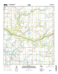 Wright Louisiana Current topographic map, 1:24000 scale, 7.5 X 7.5 Minute, Year 2015