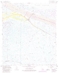 Yscloskey Louisiana Historical topographic map, 1:24000 scale, 7.5 X 7.5 Minute, Year 1968