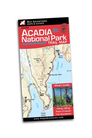 Buy map Acadia National Park Map