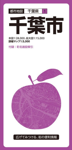 Buy map Chiba City Map