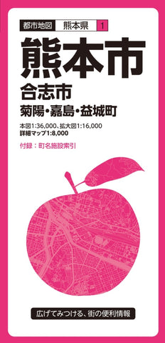 Buy map Kumamoto City Map