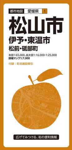 Buy map Matsuyama City Map