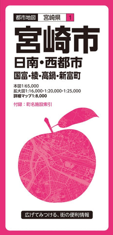 Buy map Miyazaki City Map