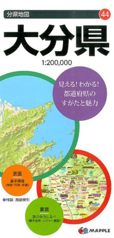 Buy map Oita Prefecture Map