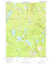 Ashburnham Massachusetts Historical topographic map, 1:24000 scale, 7.5 X 7.5 Minute, Year 1965