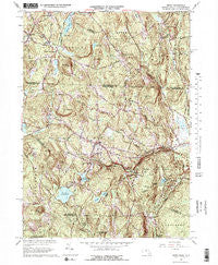 Ashby Massachusetts Historical topographic map, 1:24000 scale, 7.5 X 7.5 Minute, Year 1965