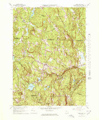 Ashby Massachusetts Historical topographic map, 1:25000 scale, 7.5 X 7.5 Minute, Year 1965