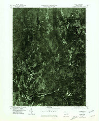 Barre Massachusetts Historical topographic map, 1:25000 scale, 7.5 X 7.5 Minute, Year 1975