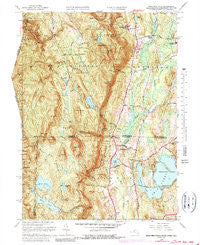 Bash Bish Falls Massachusetts Historical topographic map, 1:24000 scale, 7.5 X 7.5 Minute, Year 1958