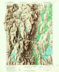 Bashbish Falls Massachusetts Historical topographic map, 1:24000 scale, 7.5 X 7.5 Minute, Year 1958