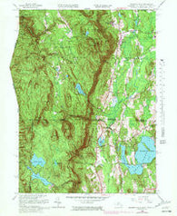 Bashbish Falls Massachusetts Historical topographic map, 1:24000 scale, 7.5 X 7.5 Minute, Year 1958