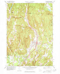 Bernardston Massachusetts Historical topographic map, 1:24000 scale, 7.5 X 7.5 Minute, Year 1977