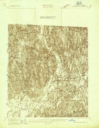 Bernardston Massachusetts Historical topographic map, 1:24000 scale, 7.5 X 7.5 Minute, Year 1936