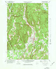 Bernardston Massachusetts Historical topographic map, 1:25000 scale, 7.5 X 7.5 Minute, Year 1977