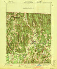 Bernardston Massachusetts Historical topographic map, 1:31680 scale, 7.5 X 7.5 Minute, Year 1941
