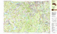 Billerica Massachusetts Historical topographic map, 1:25000 scale, 7.5 X 15 Minute, Year 1987