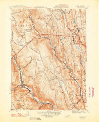 Chester Massachusetts Historical topographic map, 1:31680 scale, 7.5 X 7.5 Minute, Year 1948
