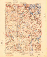 Cohasset Massachusetts Historical topographic map, 1:31680 scale, 7.5 X 7.5 Minute, Year 1941