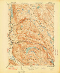 East Lee Massachusetts Historical topographic map, 1:31680 scale, 7.5 X 7.5 Minute, Year 1948