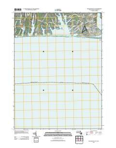 Edgartown OE S Massachusetts Historical topographic map, 1:24000 scale, 7.5 X 7.5 Minute, Year 2012