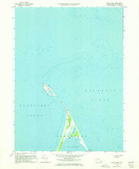 Great Point Massachusetts Historical topographic map, 1:24000 scale, 7.5 X 7.5 Minute, Year 1972