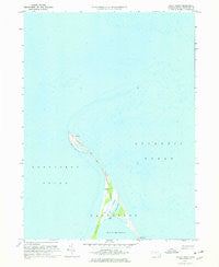 Great Point Massachusetts Historical topographic map, 1:24000 scale, 7.5 X 7.5 Minute, Year 1972