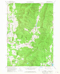 Hancock Massachusetts Historical topographic map, 1:24000 scale, 7.5 X 7.5 Minute, Year 1960