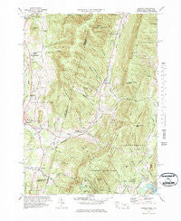 Hancock Massachusetts Historical topographic map, 1:25000 scale, 7.5 X 7.5 Minute, Year 1973