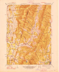 Hancock Massachusetts Historical topographic map, 1:31680 scale, 7.5 X 7.5 Minute, Year 1948