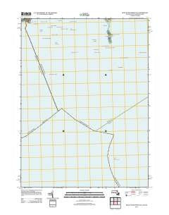 Head of Westport OE S Massachusetts Historical topographic map, 1:24000 scale, 7.5 X 7.5 Minute, Year 2012