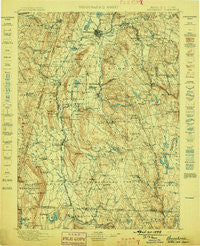 Housatonic Massachusetts Historical topographic map, 1:125000 scale, 30 X 30 Minute, Year 1899