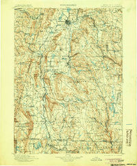 Housatonic Massachusetts Historical topographic map, 1:125000 scale, 30 X 30 Minute, Year 1900