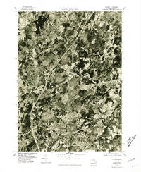 Hudson Massachusetts Historical topographic map, 1:25000 scale, 7.5 X 7.5 Minute, Year 1977